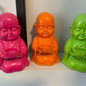 Party Lite Buddha Trio